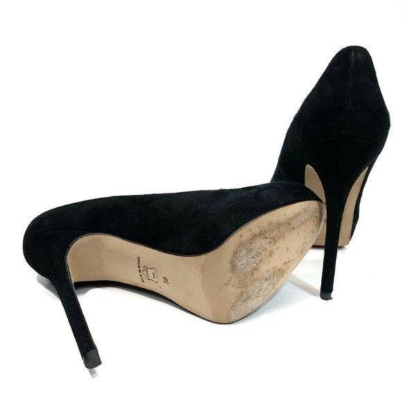 AllSaints Cigarette Concealed Suede Heels Pumps - Picture 9 of 10